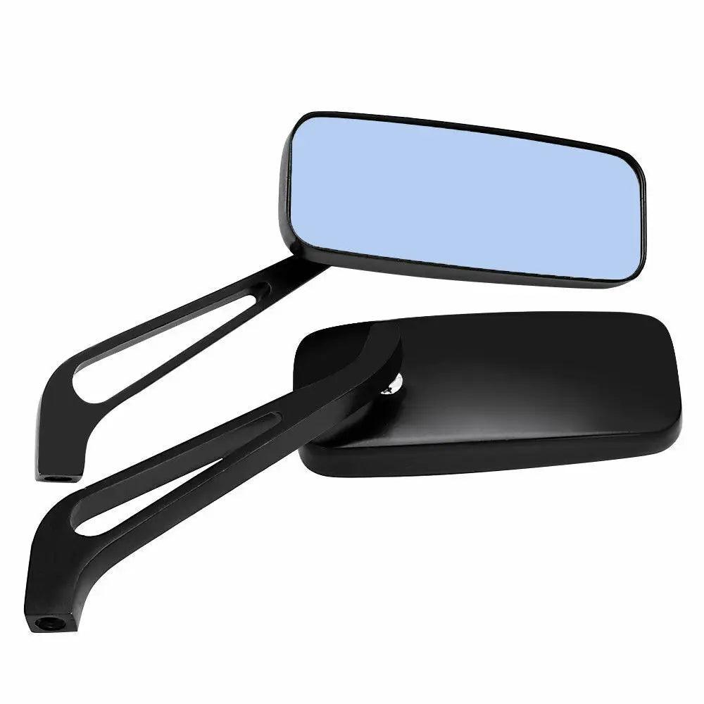 1 Pair Rectangular Motorcycle Mirror for Harley Cruiser Bobber Chopper Softail Sportster ATV Motor Mirror Accessories - RPM Rivals