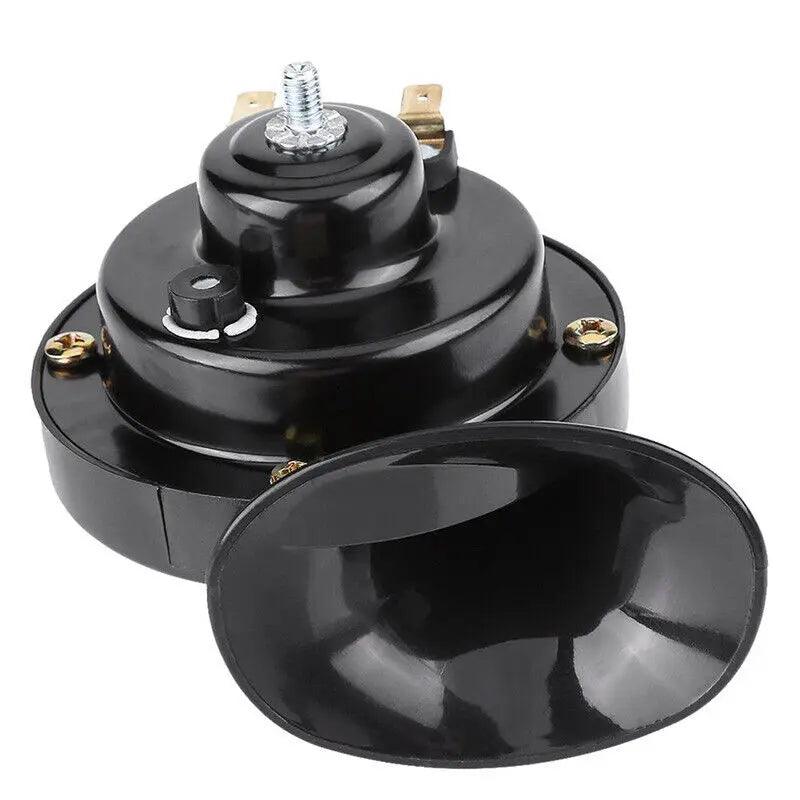 12V Super Loud Car 300DB Dual Tone Snail Electric Air Horn Siren Motorcycle T - RPM Rivals