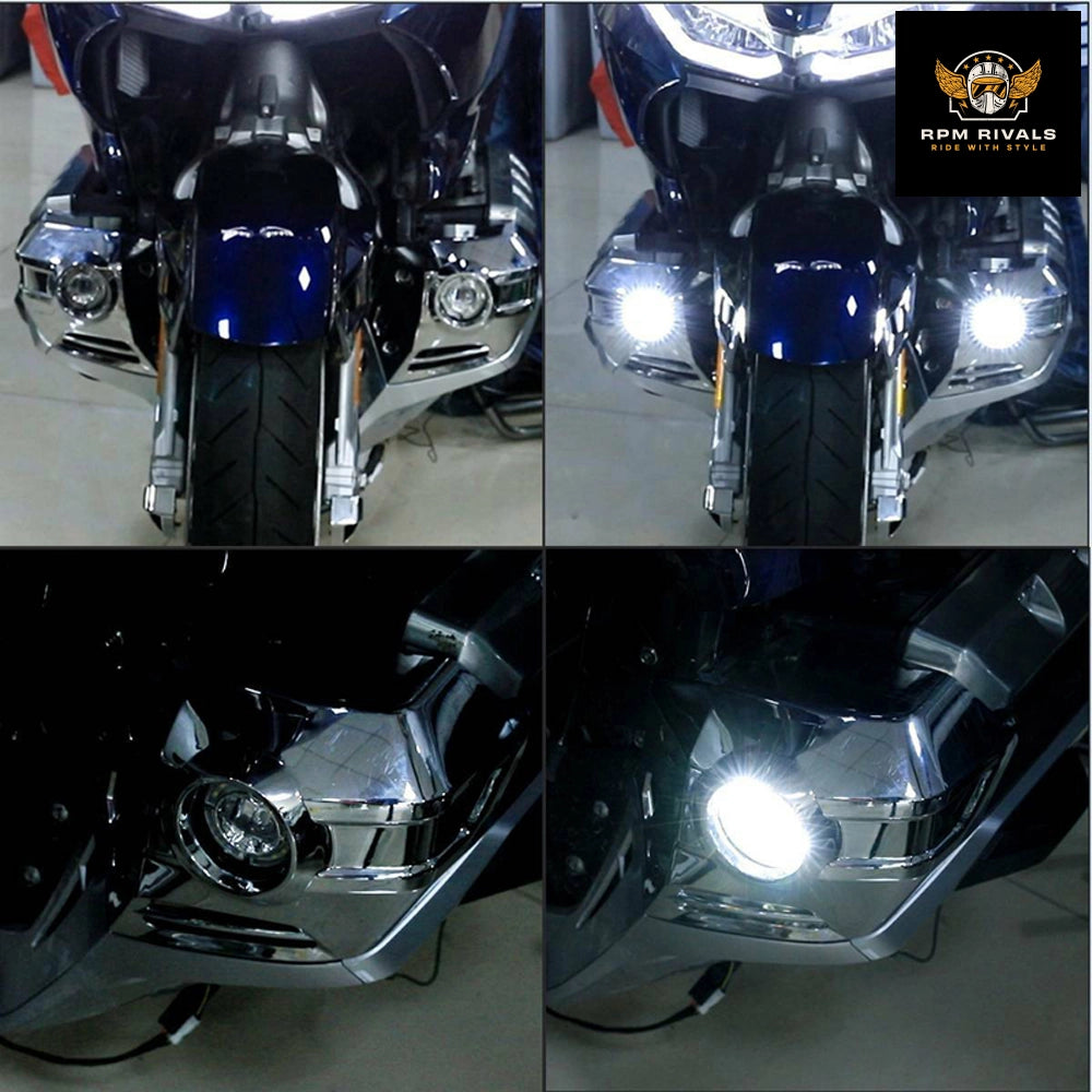 For Honda Goldwing Accessories Gold Wing Tour GL1800 2018 -up Motorcycle LED Fog Light Bracket Button