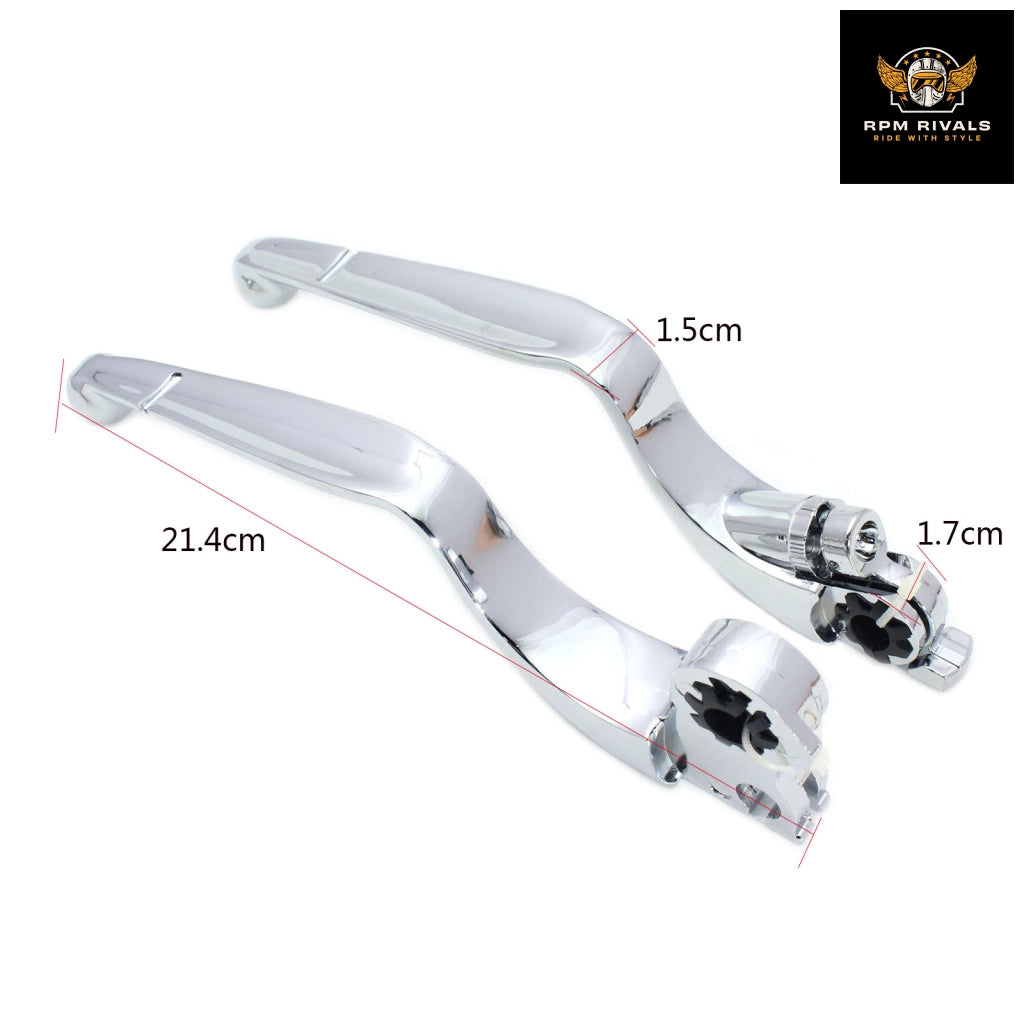 Brake Clutch Levers Handle For Indian Scout 2013 2014 2015 2016 2017 Motorcycle Pair Black Silver