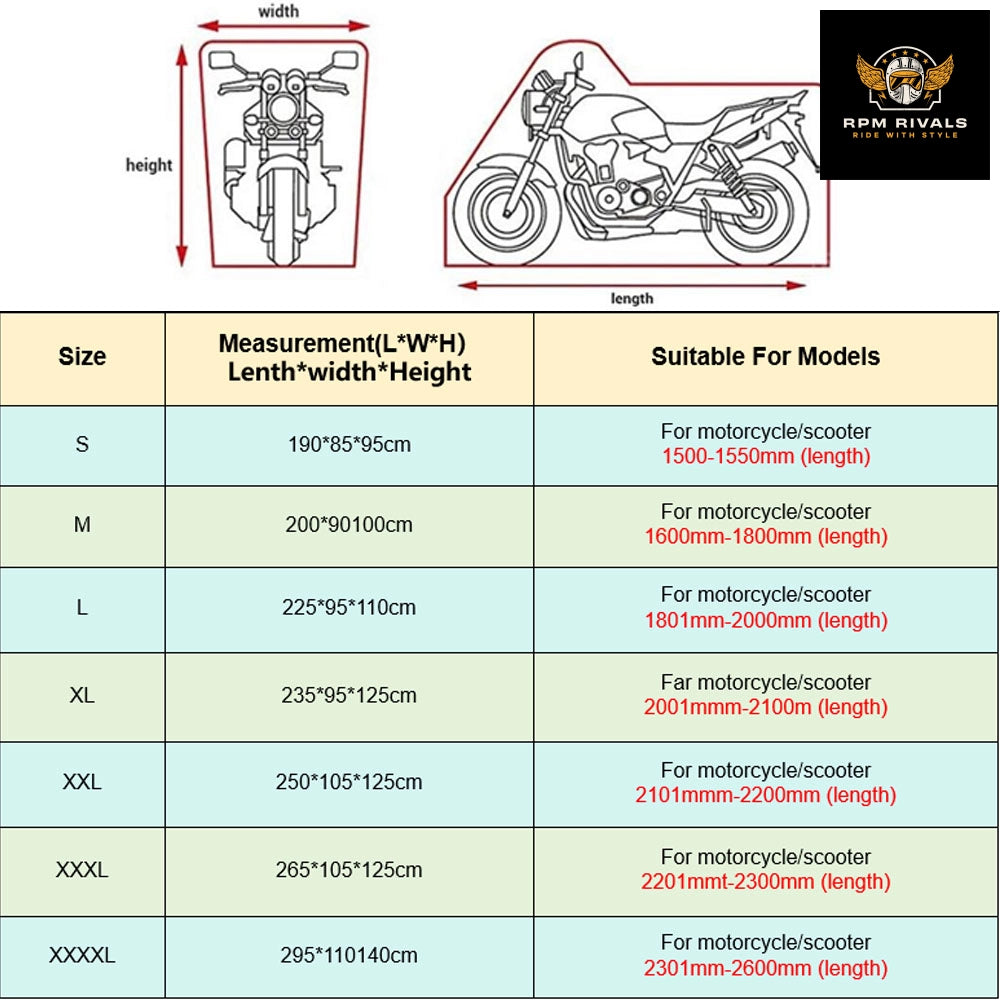 غطاء دراجة نارية Indian Roadmaster Ftr 1200 S Ftr1200 Carbon Rally Chief Vinta واقي خارجي من الغبار والمطر وأجزاء الدراجات النارية