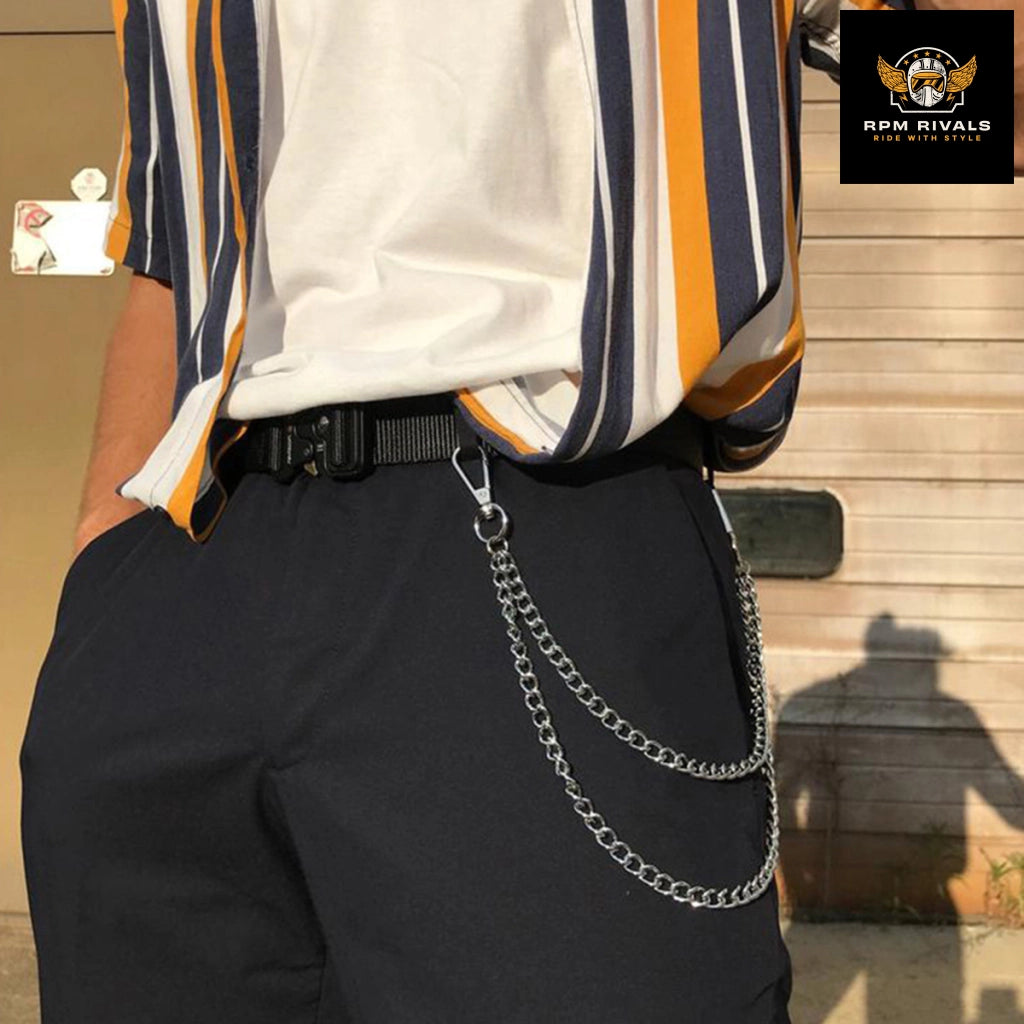 Punk Men's Jeans Waist Chain Accessories Clothing Ornaments