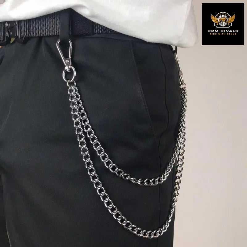 Punk Men's Jeans Waist Chain Accessories Clothing Ornaments