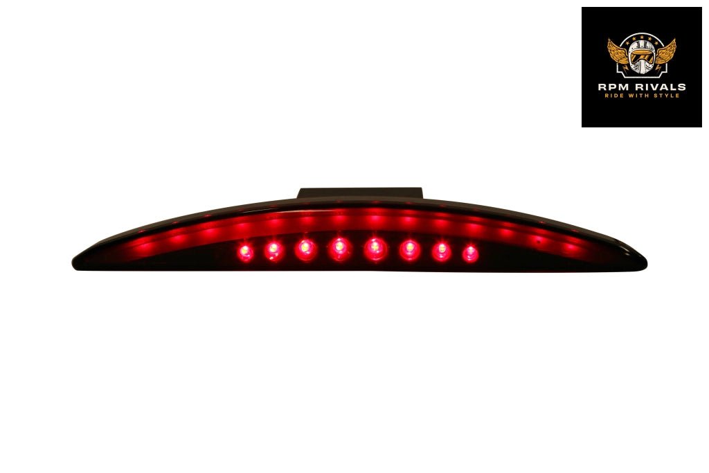 1PCS For Harley Davidson Breakout EFI FXSB CVO 2013 - 2017 Motorcycle Rear Fender Tip Brake LED Tail Light Smoke Red Accessories - RPM Rivals