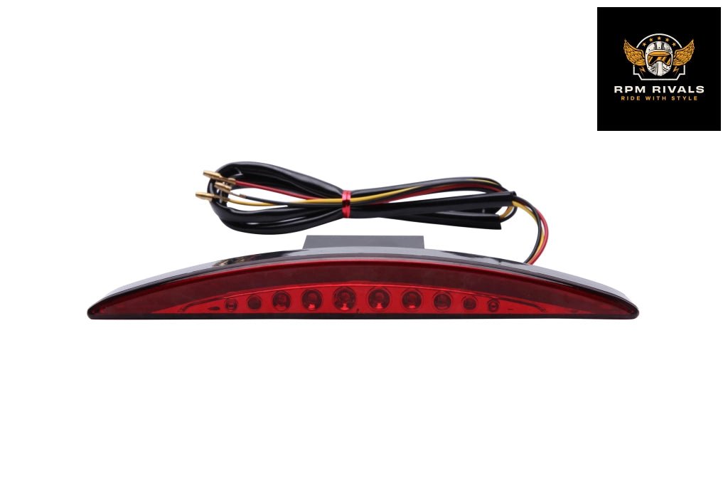 1PCS For Harley Davidson Breakout EFI FXSB CVO 2013 - 2017 Motorcycle Rear Fender Tip Brake LED Tail Light Smoke Red Accessories - RPM Rivals