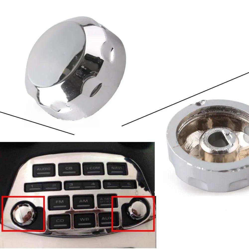 1pcs For Honda GL1800 2001 2002 2003 2004 - 2011 Goldwing Fairing Switch Decoration Boky Kits Chrome, Brand New Accessory Parts - RPM Rivals