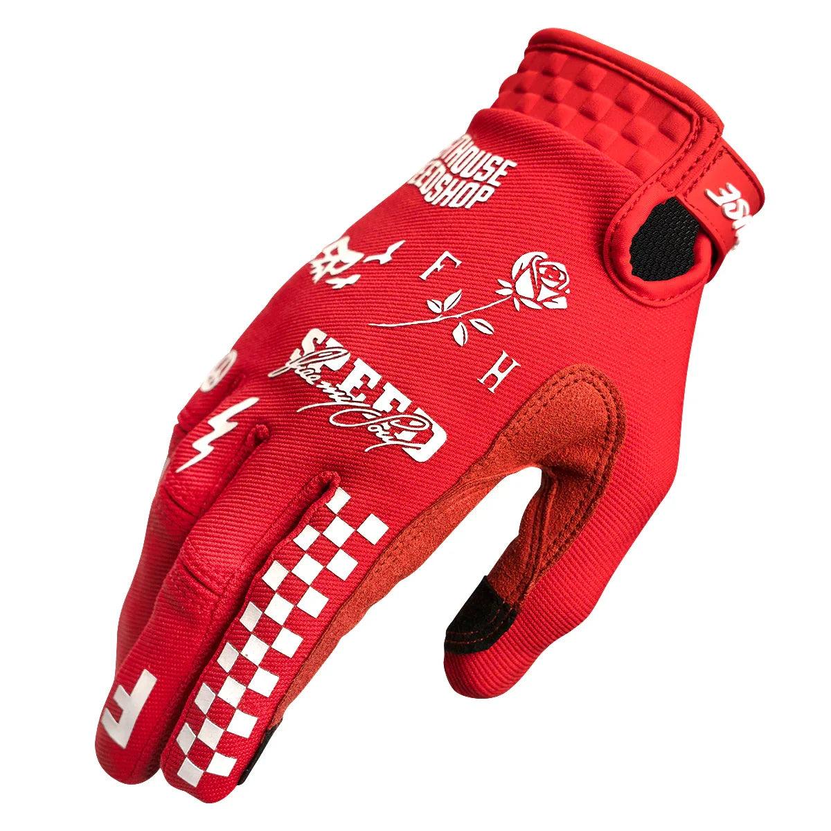 2024 FH MX Gloves Red Motocross Gloves Cycling Bicycle Riding Motorcycle Gloves MX MTB Racing Sports Cycling Dirt Bike Glove - RPM Rivals