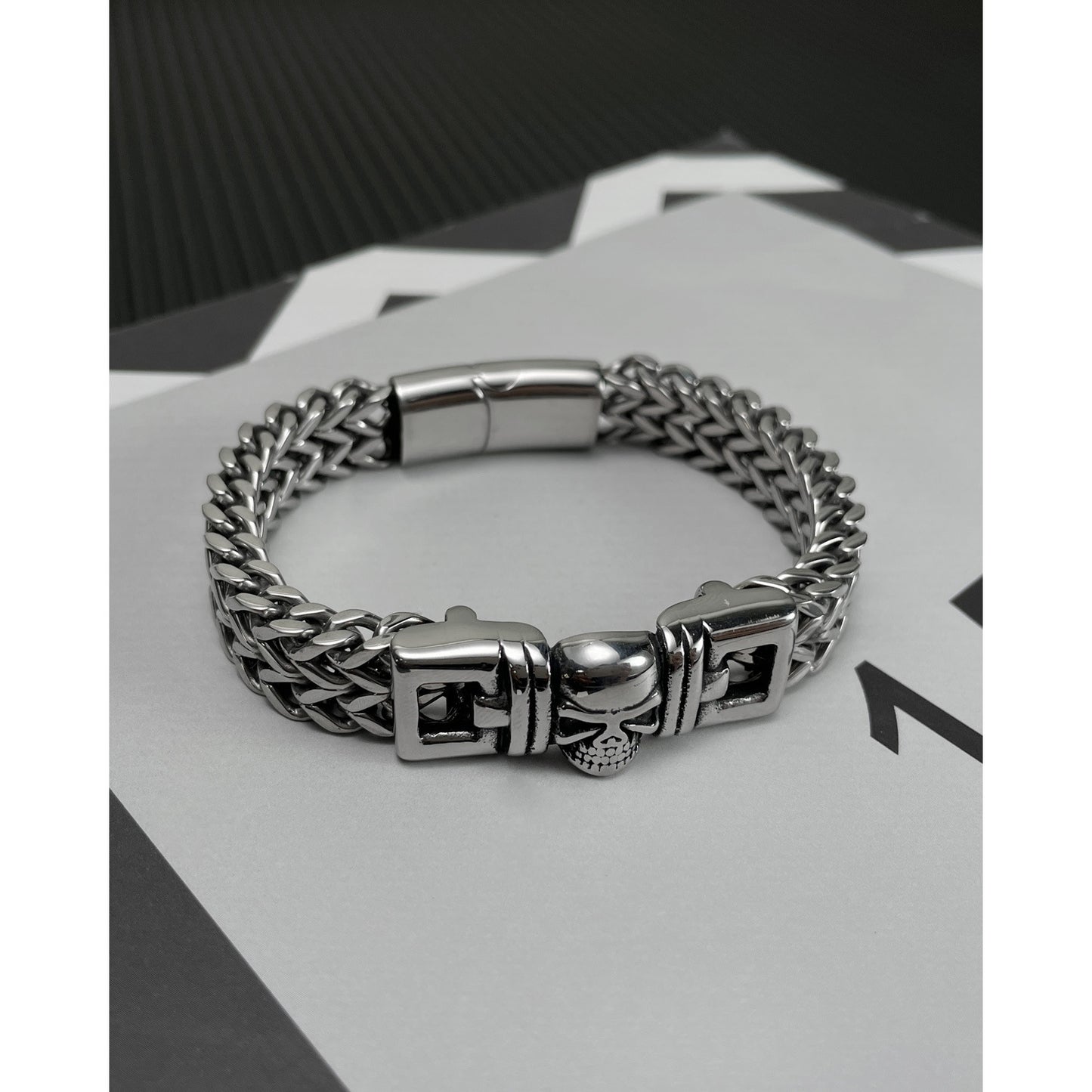 Retro Titanium Steel Bracelet For Men