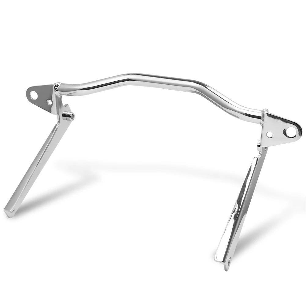 Motorcycle Chrome Front Turn Signals Passing Lamp Light Bar Mount For Harley Softail Fatboy FLSTF Heritage 2002-2017 2016 2015 - RPM Rivals