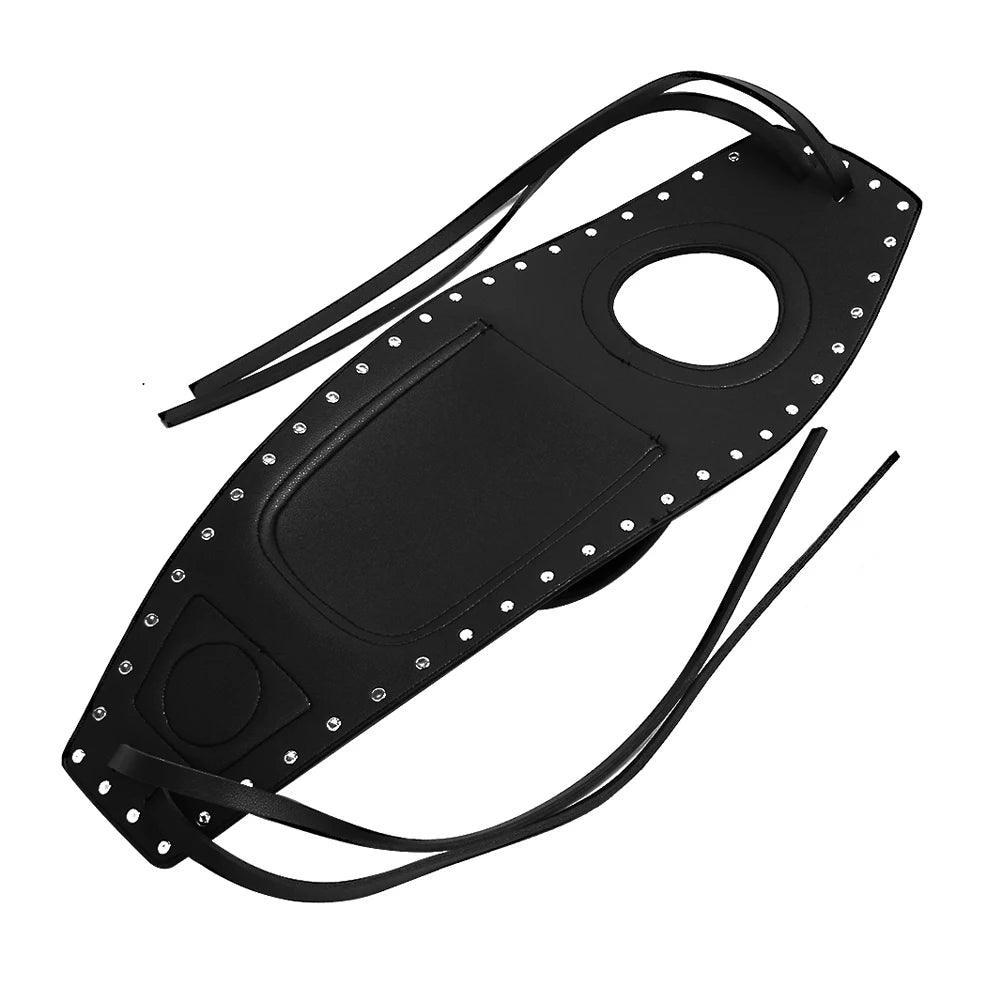 Motorcycle Leather Fuel Gas Tank Bag Pad Cover Fits For Harley Sportster Iron XL 883 1200 Forty Eight Seventy Two - RPM Rivals