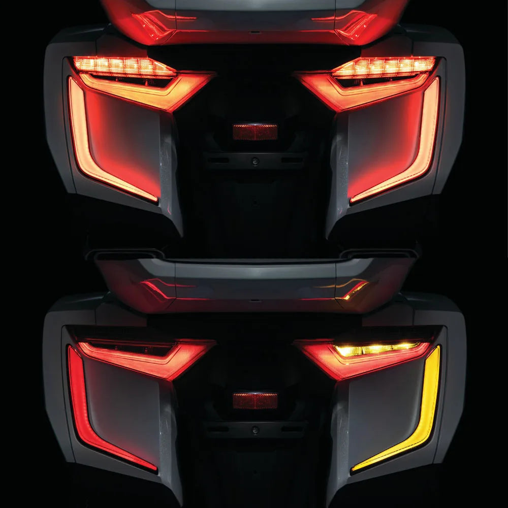 NEW LED Rear Saddlebag Accents Motorcycle Accessorie For Honda Gold Wing Tour DCT GL1800 2018 2019 2020 2021 Goldwing GL1800