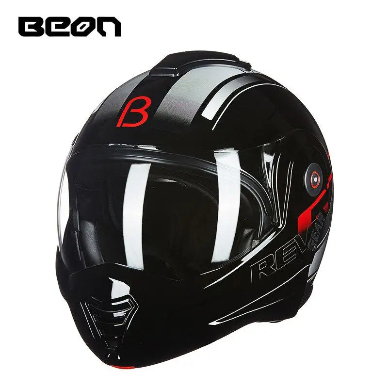 Flip-up Motorcycle Helmet Modular Full Face Helmet ECE Certification BEON B702