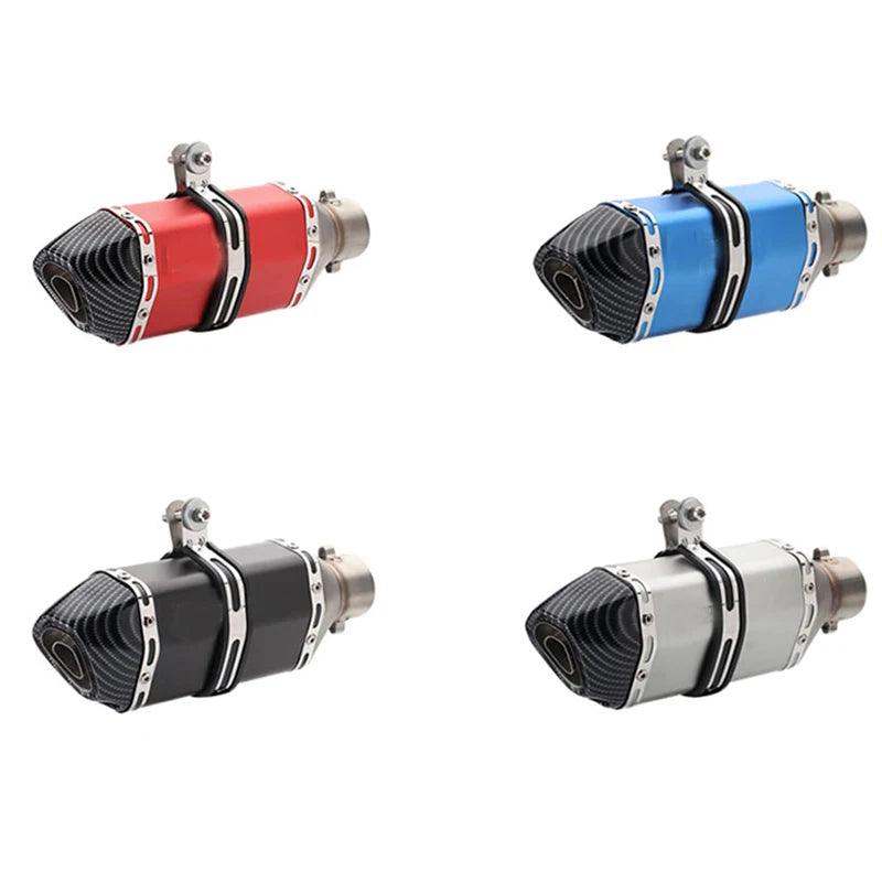 51mm Universal Accessories Motorcycle Exhaust pipe Modified Muffler Pipe echappement moto db killer For akrapovic XJ6 MT07 09 03 - RPM Rivals