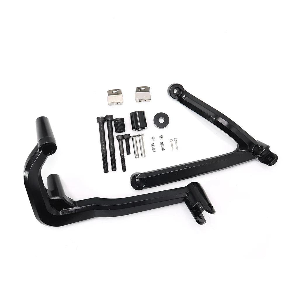 NEW FOR SPORTSTER S 1250 RH1250 RH 1250 2021 2022 - Motorcycle Passenger Foot Peg Rests Footpeg Support Kit Heat Shield Cover - RPM Rivals