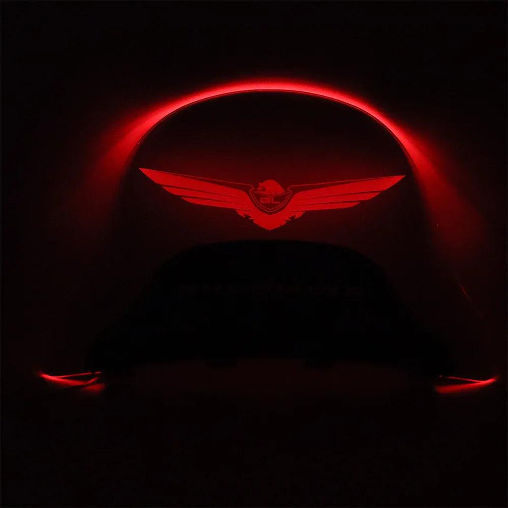 for HONDA Gold Wing GL1800 Accessories Motorcycle Rear Deflector With Light Goldwing 1800 LED Rear windshield GOLDWING Parts