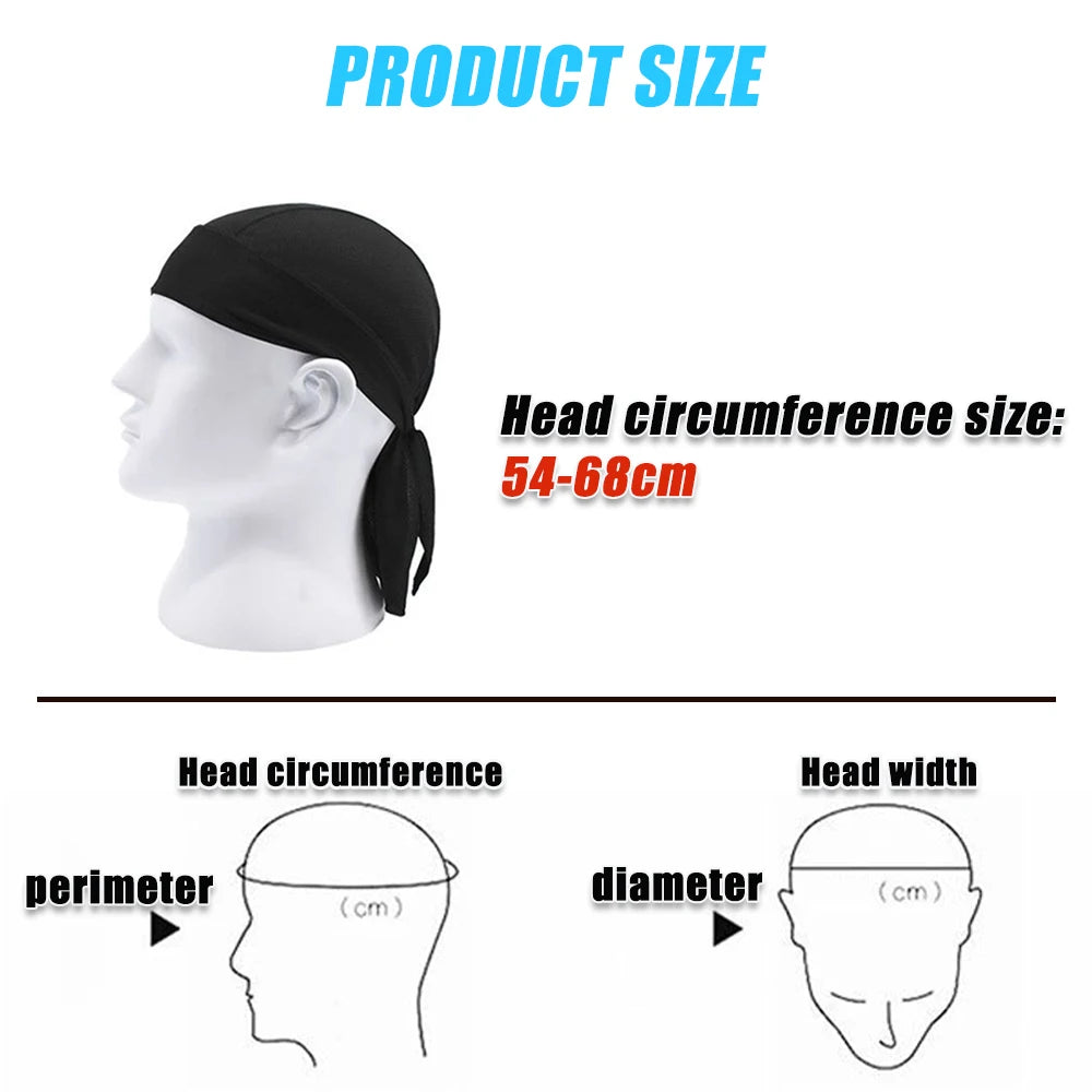Quick Dry Bandana UV Protection Headband Scarf Summer Men Riding Bandana Headscarf Balaclava Headscarf