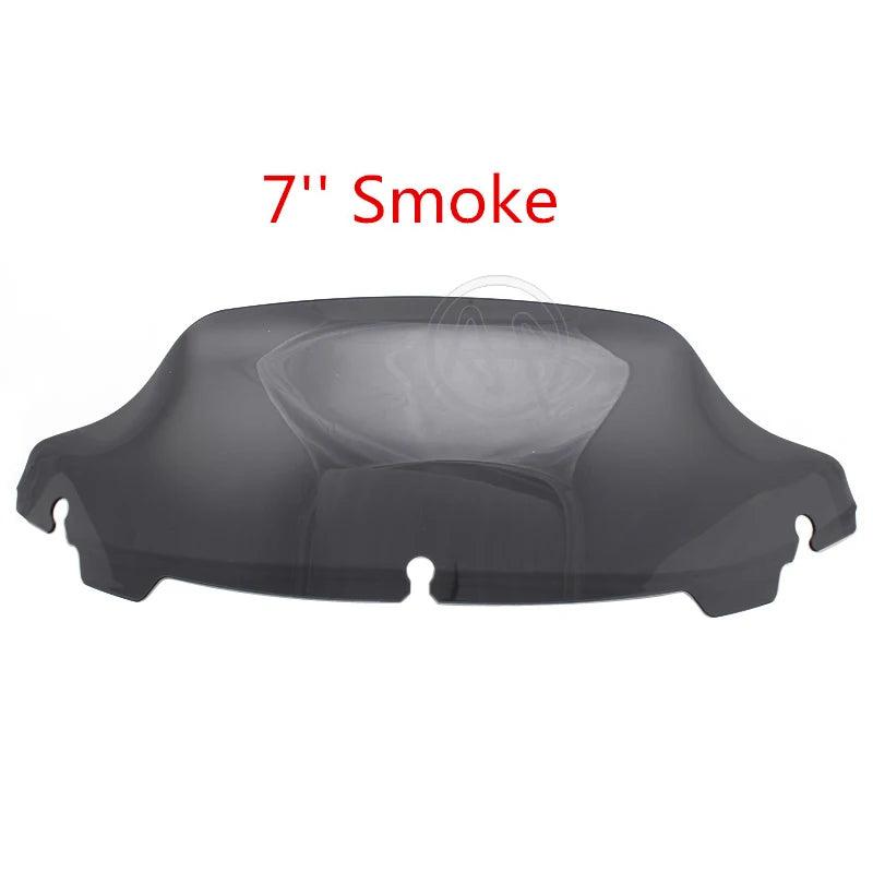 Black/Smoke/Clear4.5'' 7"10.5'' Windshield Fairing Windscreen Cover For Harley Electra Street Glide Touring 2014-up 2015-2019 - RPM Rivals