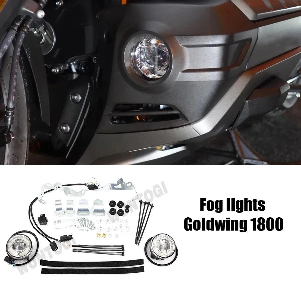 for Honda Goldwing 1800 Accessories Driving lamps GL1800 Tour DCT Airbag Retrofitting parts Gold Wing GL1800 LED Fog lights Ki