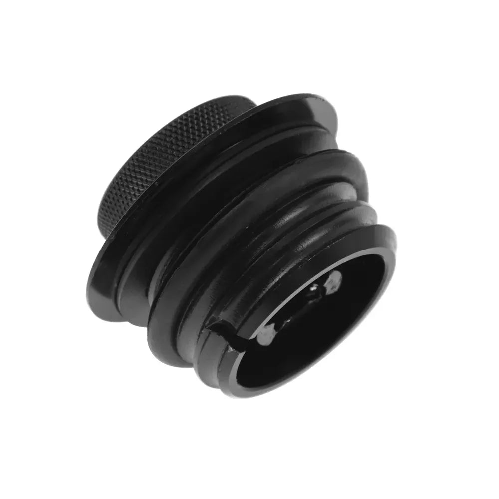 Pop Up Gas Cap Right Hand Thread Reservoir Fuel Tank Cap Black/Chrome For Harley Touring Dyna Softail Sportster XL