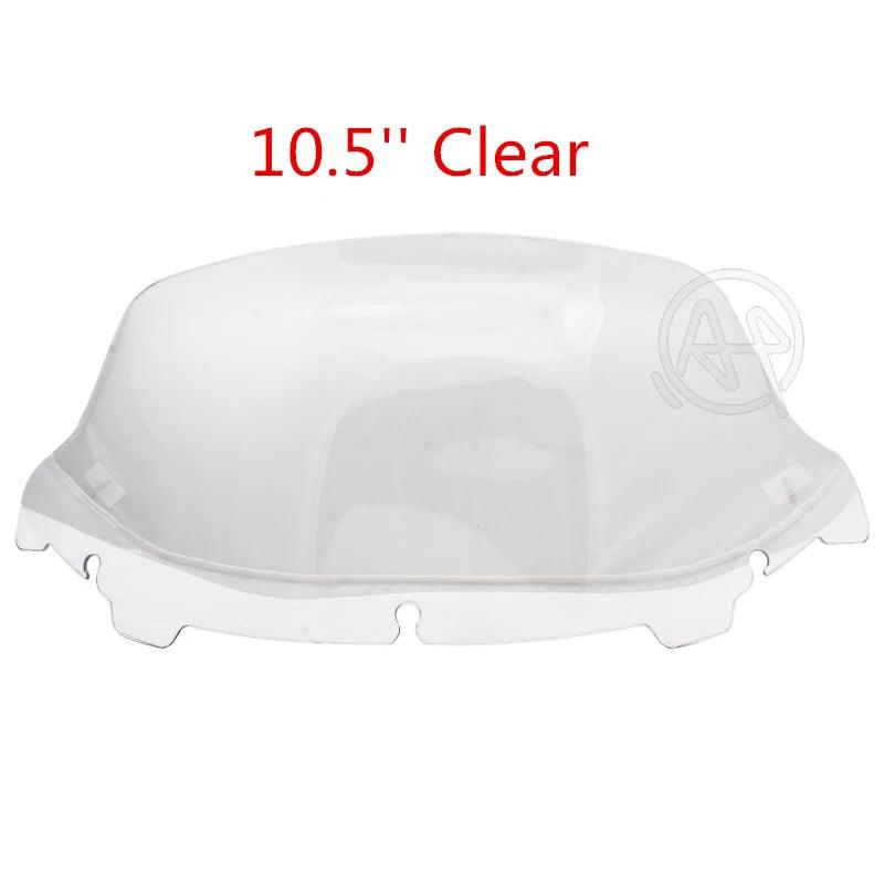 Black/Smoke/Clear4.5'' 7"10.5'' Windshield Fairing Windscreen Cover For Harley Electra Street Glide Touring 2014-up 2015-2019 - RPM Rivals