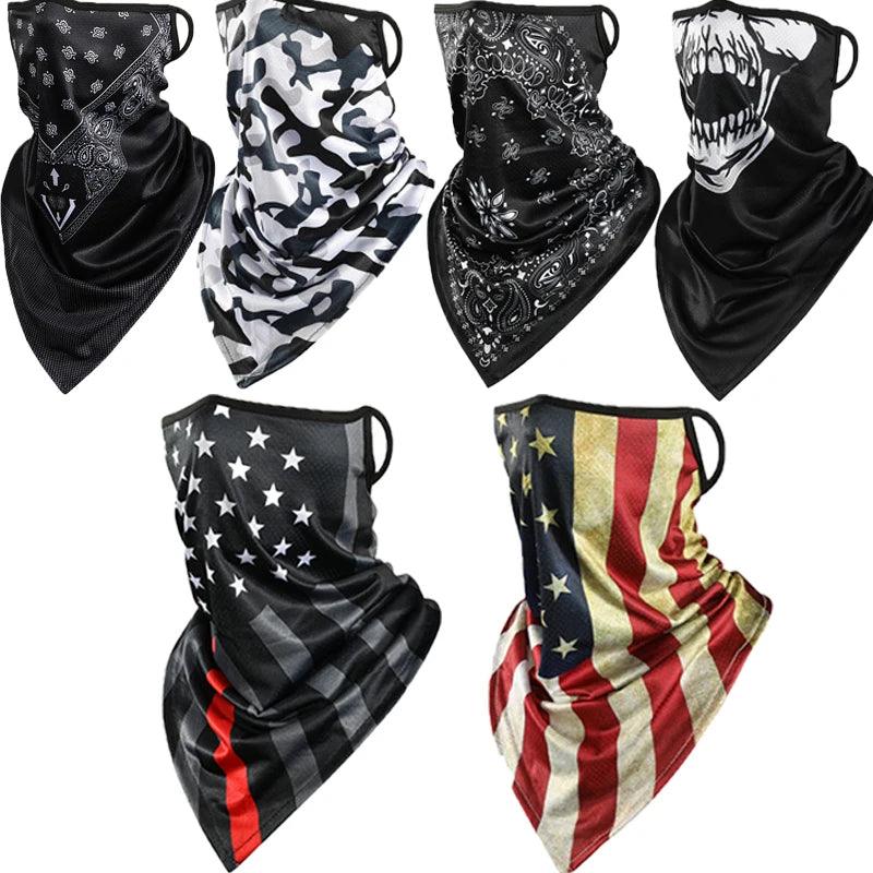Balaclava Camouflage Motorcycle Face Ice Silk Mask Summer Anti-UV Running Riding Face Shield Moto Accessories balaclava - RPM Rivals