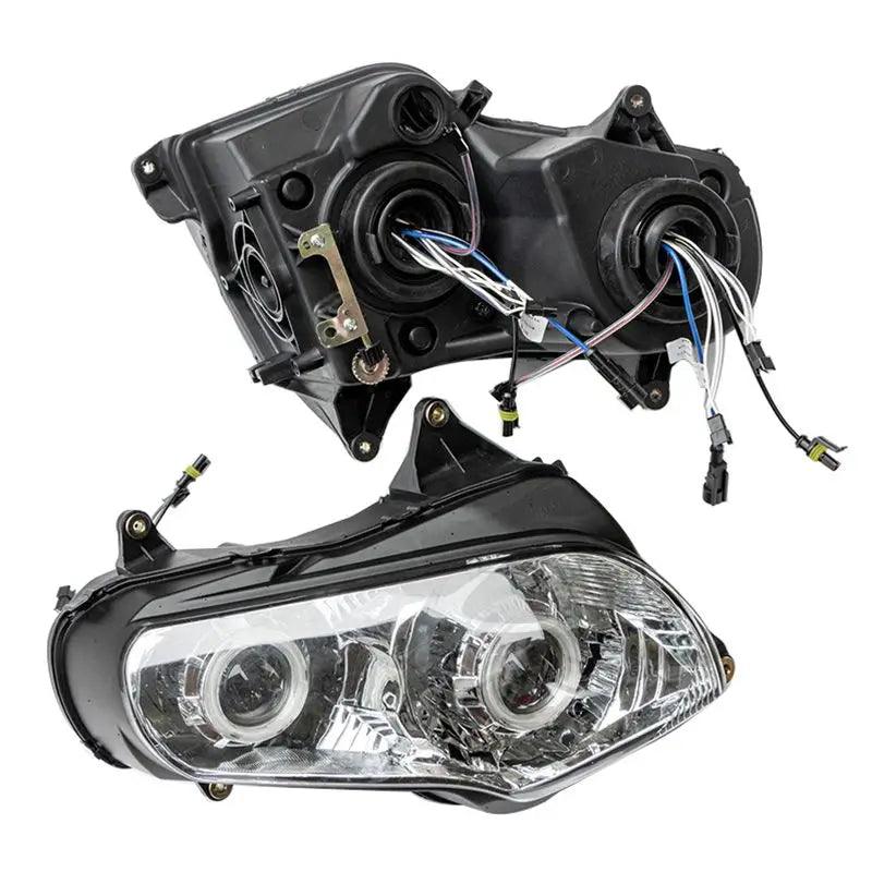 Angel Eye HID Projector Headlight Assembly For Honda Goldwing GL1800 2001-2015015 GL 1800 F6B 2013 - 2015