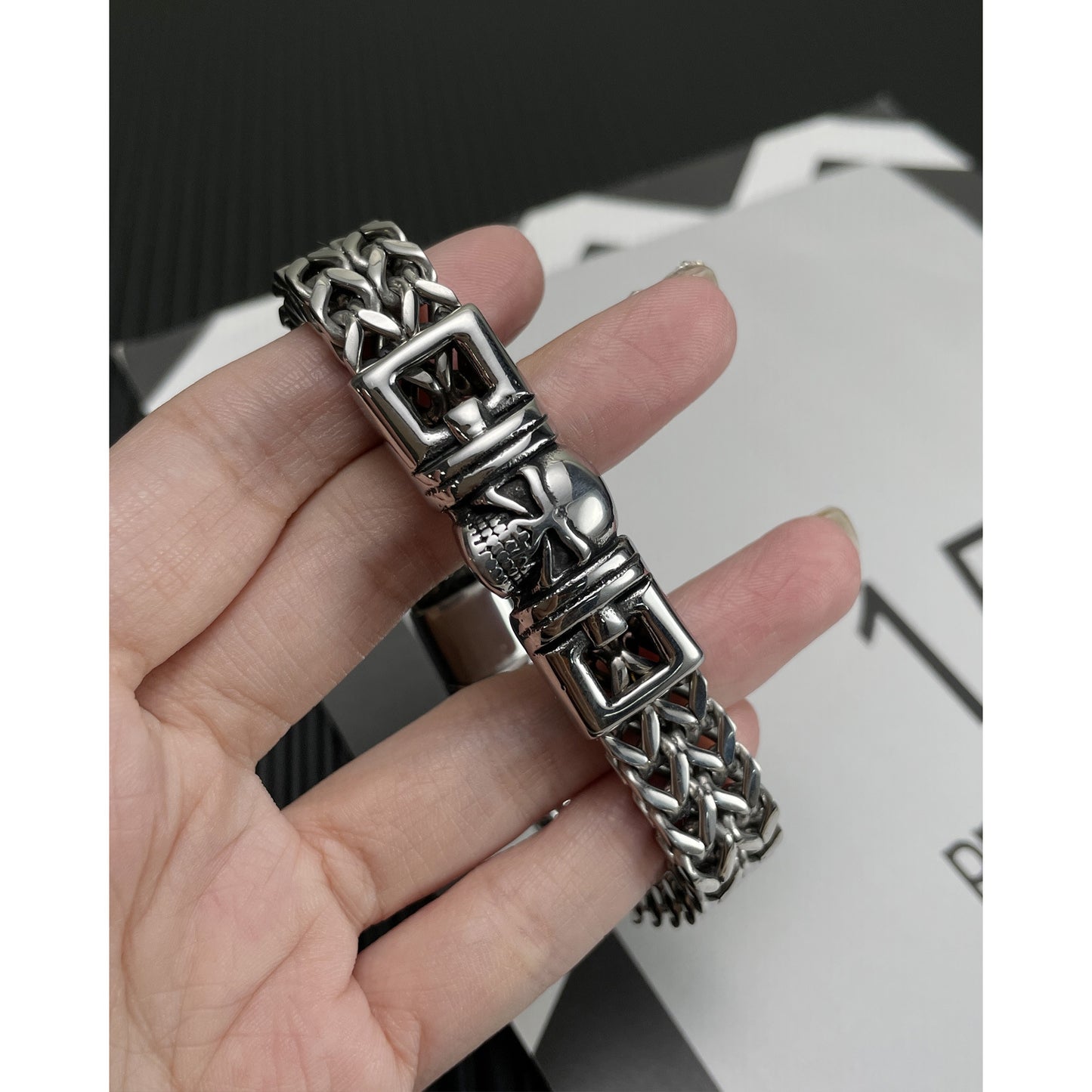 Retro Titanium Steel Bracelet For Men