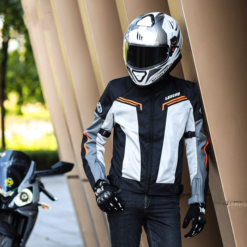 Motorcycle Mesh Summer Jacket Men Women