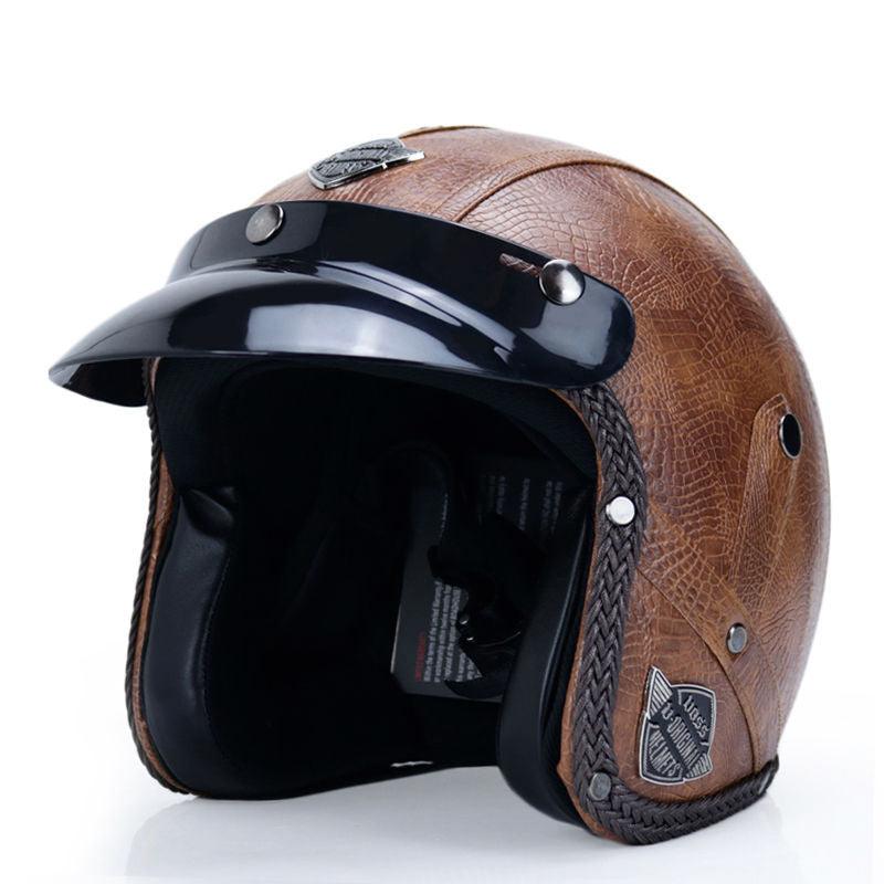 Retro Motorcycle Helmet Male Motorcycle - RPM Rivals