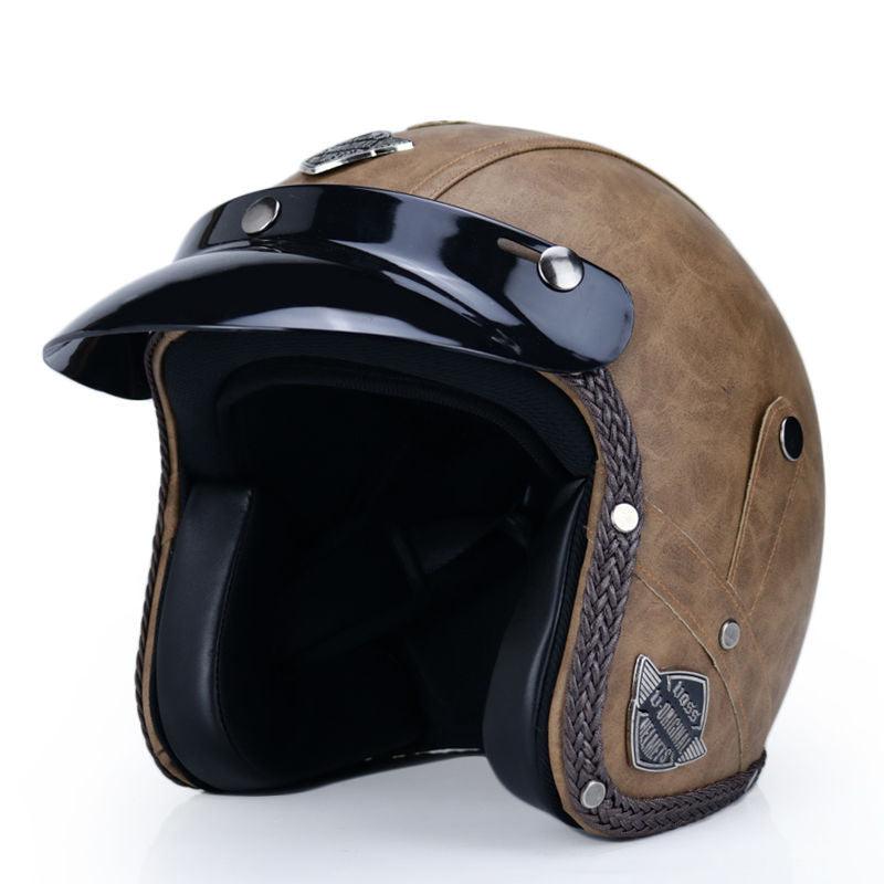 Retro Motorcycle Helmet Male Motorcycle - RPM Rivals