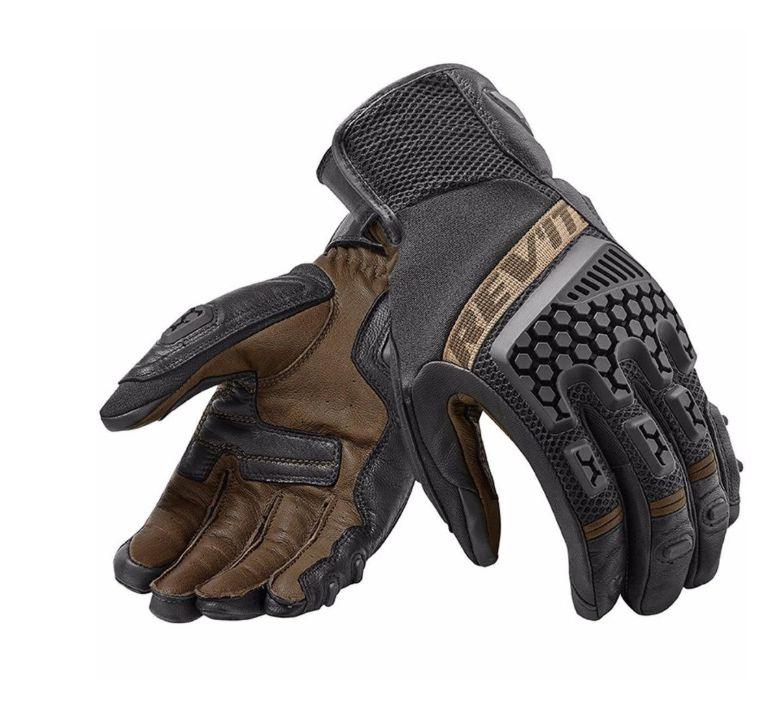 Black Sheepskin Desert 3 Professional Edition Sn Pro Motorcycle Riding Gloves Breathing Off-road Star BMW - RPM Rivals