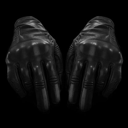 Motorcycle leather gloves - RPM Rivals
