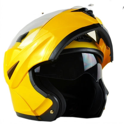 Motorcycle Helmet Dual-Lens Riding Helmet Dual-Use Helmet