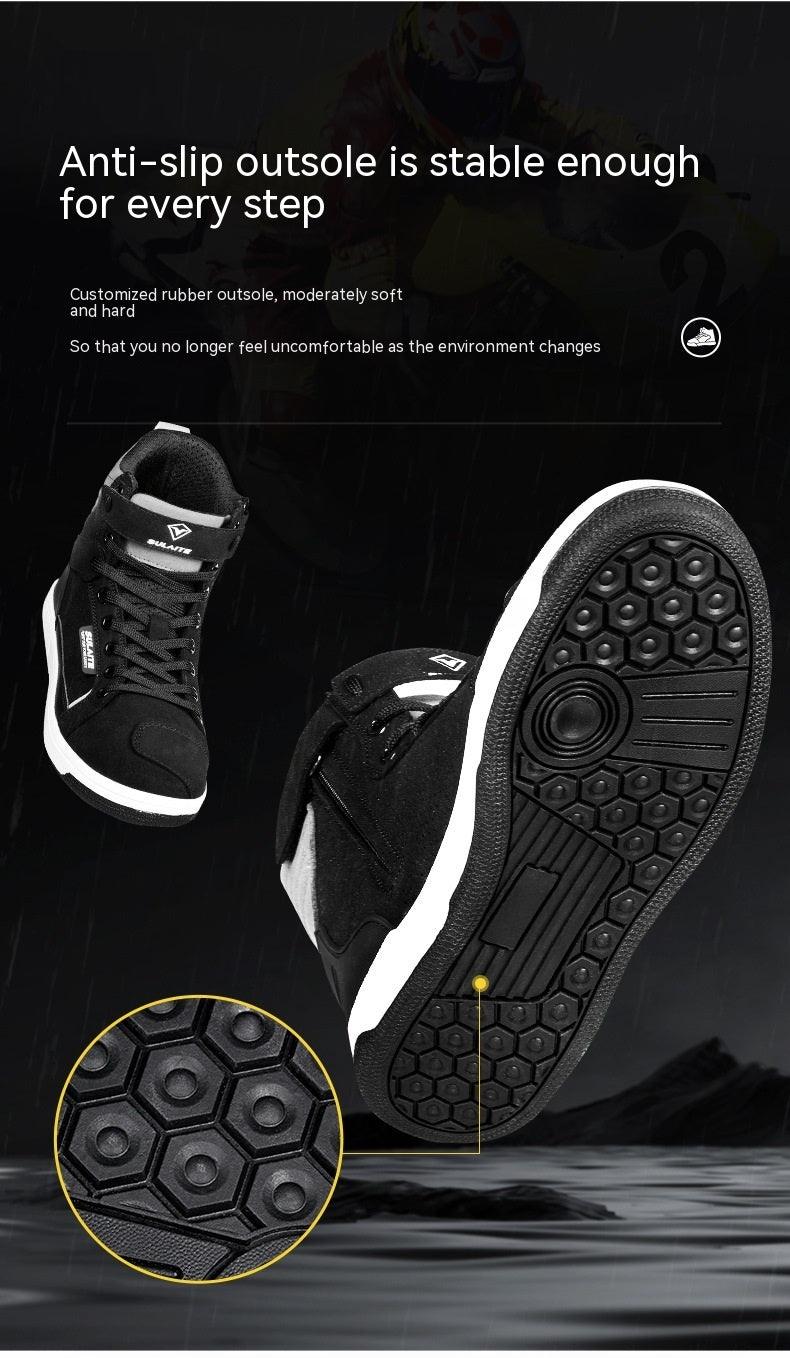 Motorcycle Boots Summer Breathable Drop-resistant Parkour Shoes - RPM Rivals