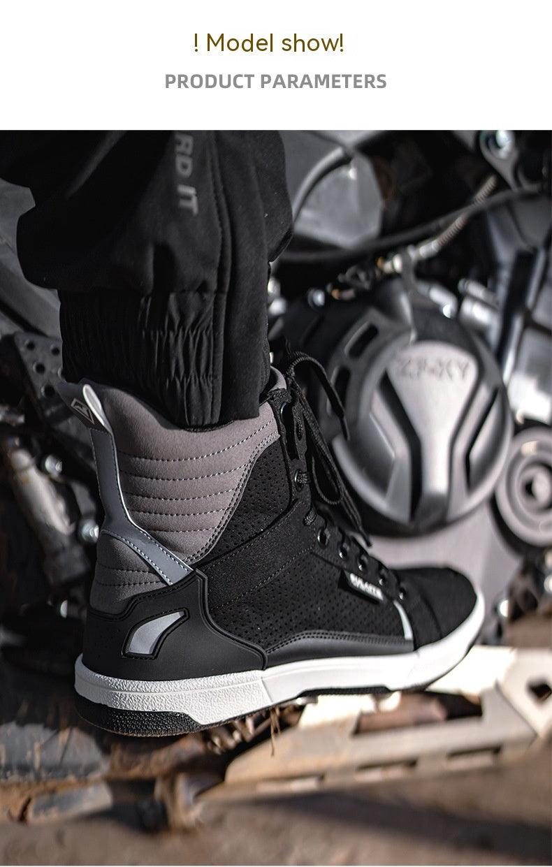 Motorcycle Boots Summer Breathable Drop-resistant Parkour Shoes - RPM Rivals