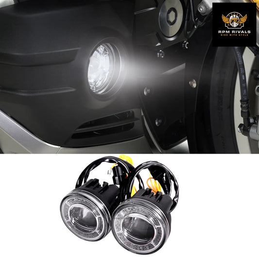 For Honda Goldwing Accessories Gold Wing Tour GL1800 2018 -up Motorcycle LED Fog Light Bracket Button