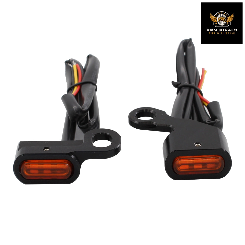 Motorcycle Mini LED Turn Signal Light Running Indicator Lamp For Harley Dyna 1996-2017 Softail Sportster XL 96-2003