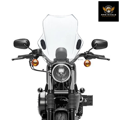 غطاء الزجاج الأمامي للدراجات النارية Harley Street 750/ROADSTER/1200CUSTOM/Fat Bob/Dyna Switchback/883L SuperLow/XR 1200/V8 
