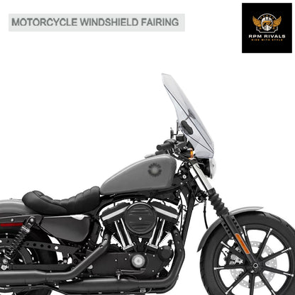 غطاء الزجاج الأمامي للدراجات النارية Harley Street 750/ROADSTER/1200CUSTOM/Fat Bob/Dyna Switchback/883L SuperLow/XR 1200/V8 