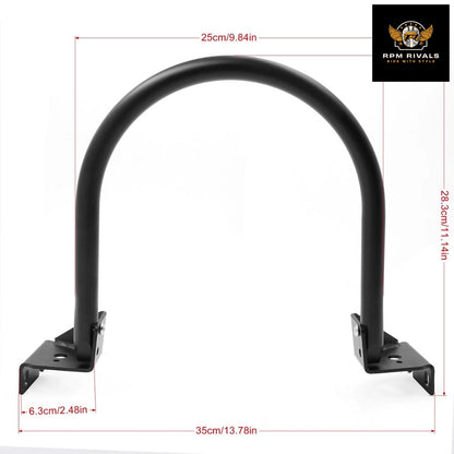 Rear Crash Bar Engine Guard Bumper For Indian Chief/Chieftain Elite / Classic/Vintage Roadmaster Limited Springfield Dark Horse