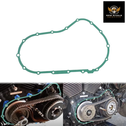 Engine Crankcase Clutch Primary Cover Gasket For Harley Sportster 883 XL883 1200 XL1200 2004-2020 Iron 883 1200