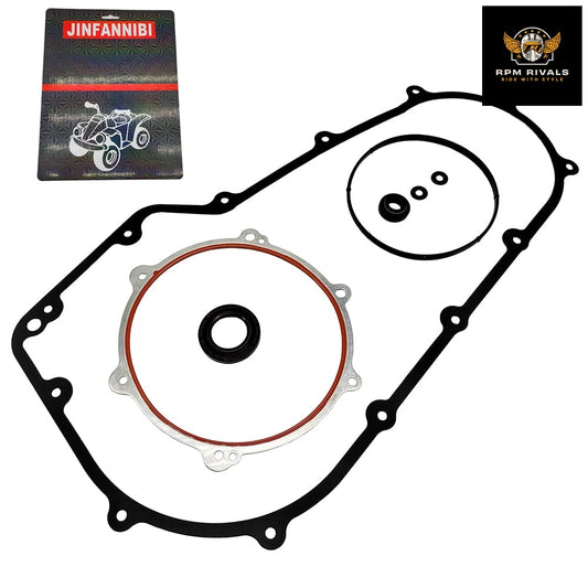 For Harley Dyna FXD FLSTF FXST Softail Fatboy 2006-2017 Dyna Softail Fat Boy 2006-2017 Clutch Cover Gasket Seal Kit