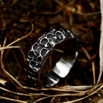 Stainless Steel Skull Ring