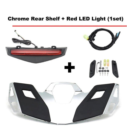 2022 2021 Motorcycle Rear Trunk Luggage Rack LED Light For Honda Goldwing GL 1800 Tour GL1800 B Automatic DCT GL1800BD 1800DA - RPM Rivals