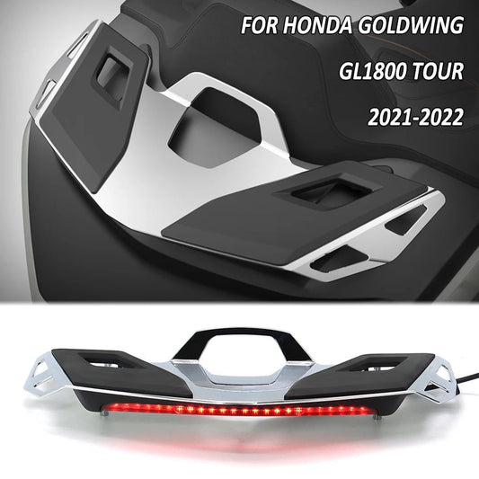 2022 2021 Motorcycle Rear Trunk Luggage Rack LED Light For Honda Goldwing GL 1800 Tour GL1800 B Automatic DCT GL1800BD 1800DA - RPM Rivals