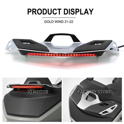 2022 2021 Motorcycle Rear Trunk Luggage Rack LED Light For Honda Goldwing GL 1800 Tour GL1800 B Automatic DCT GL1800BD 1800DA - RPM Rivals