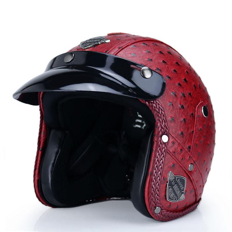 Retro Motorcycle Helmet Male Motorcycle - RPM Rivals