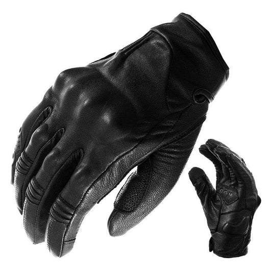 Motorcycle leather gloves - RPM Rivals