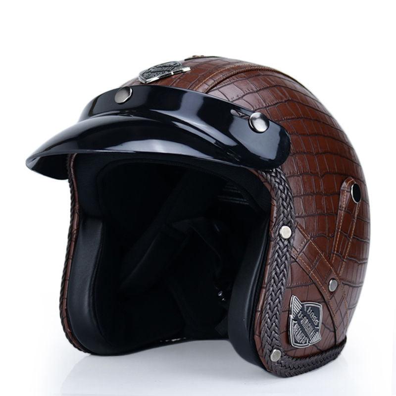 Retro Motorcycle Helmet Male Motorcycle - RPM Rivals