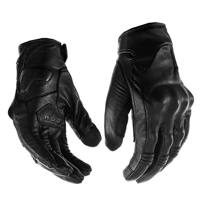 Motorcycle leather gloves - RPM Rivals